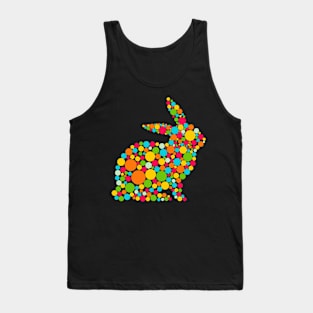 Dotted Winter Rabbit Tank Top